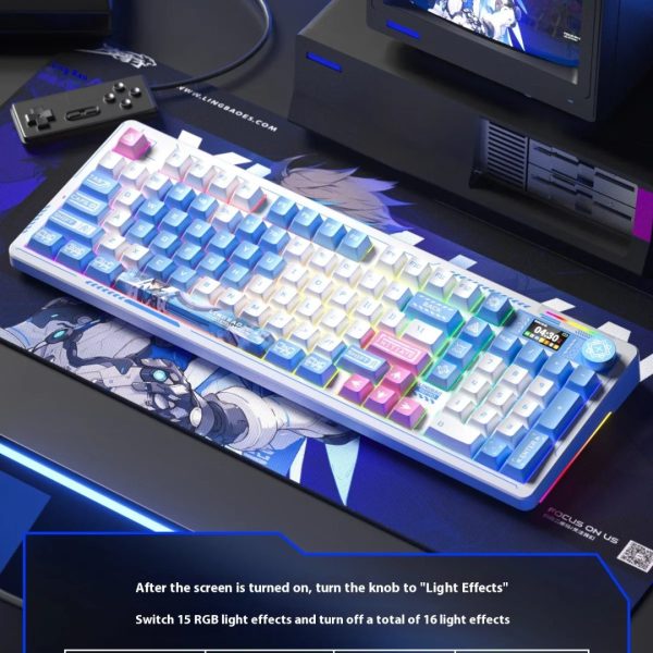 LINGBAO K98 Pro Tri-Mode Mechanical Keyboard - Image 11