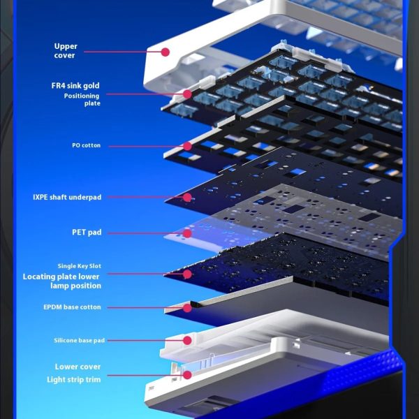 LINGBAO K98 Pro Tri-Mode Mechanical Keyboard - Image 12