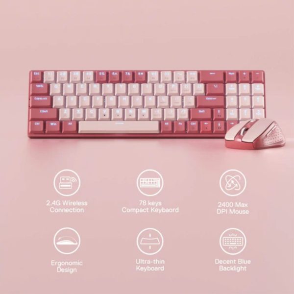 Redragon BS8772 Wireless Keyboard and Mouse Combo - Image 15