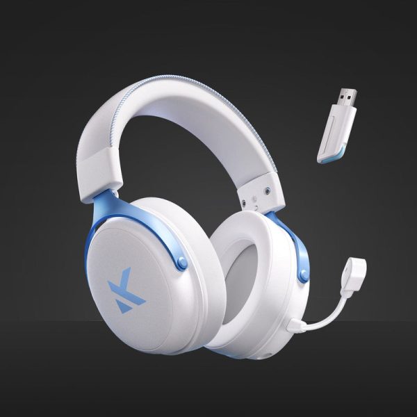 MCHOSE V9 Pro Tri-mode Wireless Gaming Headset, Black-Red - Image 11