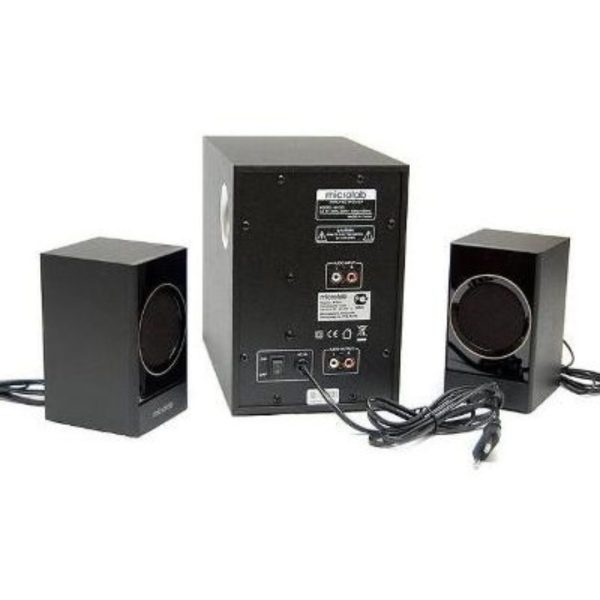 Microlab M-223 (2.1) Subwoofer Speaker - Image 4