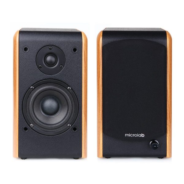 Microlab B77 2.0 Stereo Bookshelf Multimedia Speaker - Image 3