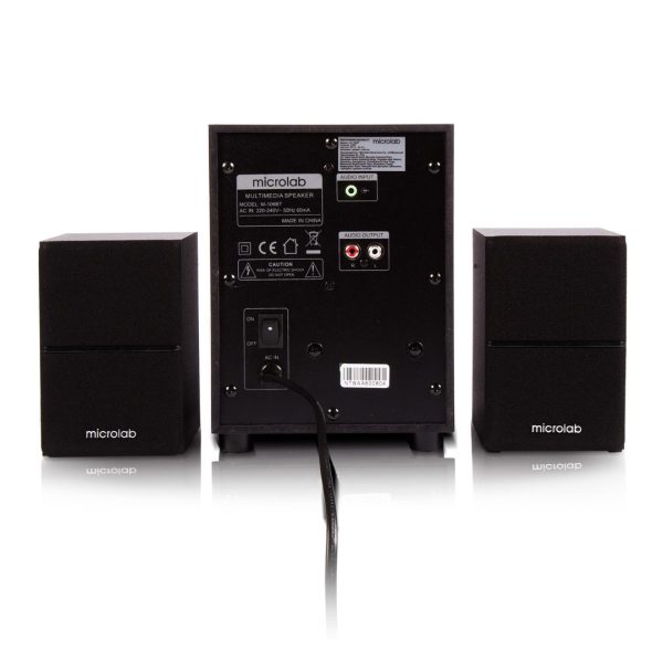 Microlab M-106BT 2.1 Bluetooth Speaker - Image 3