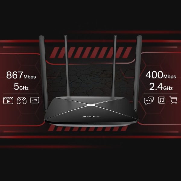 Mercusys AC12G AC1200 Dual Band Gigabit Router - Image 3