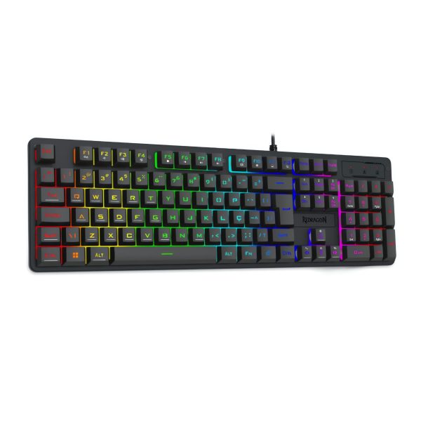 Redragon K521 Netherbane Black RGB LED Gaming Keyboard - Image 6