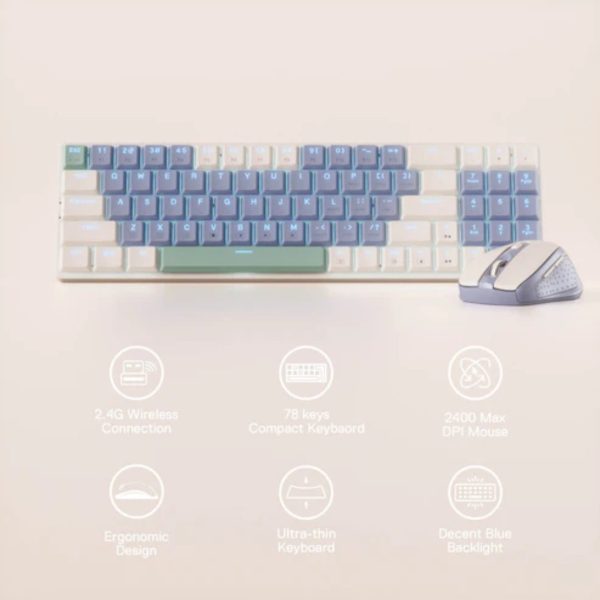 Redragon BS8772 Wireless Keyboard and Mouse Combo - Image 6