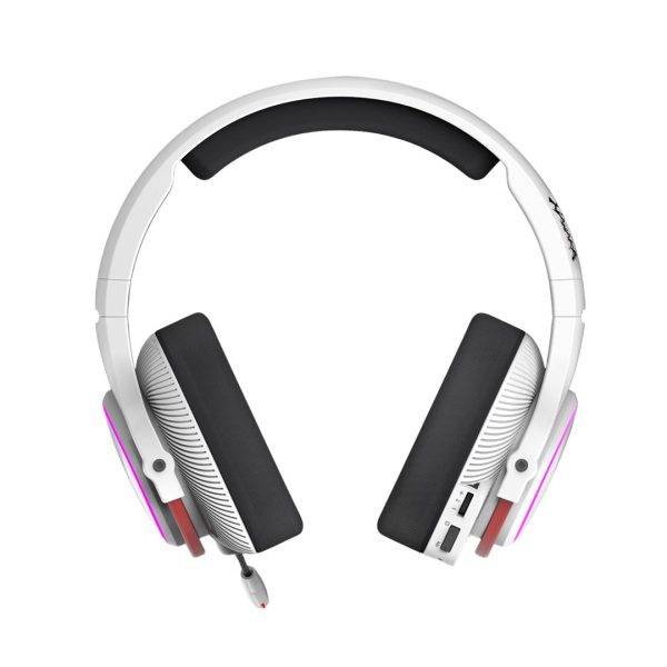 A4tech Bloody MR720 NARAKA RGB Wireless Gaming Headphone, White - Image 3