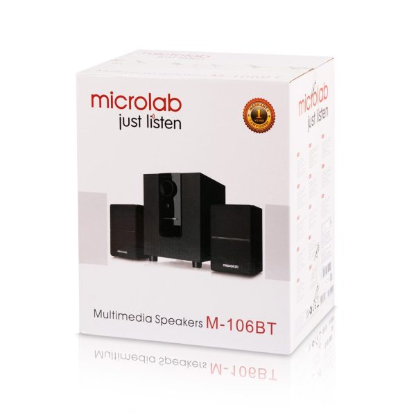 Microlab M-106BT 2.1 Bluetooth Speaker - Image 5