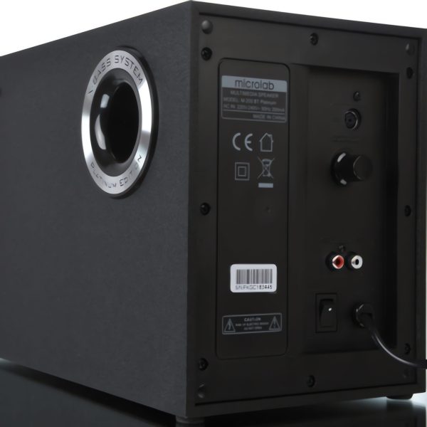 Microlab M-200BT Platinum Bluetooth (2.1) Speaker - Image 4