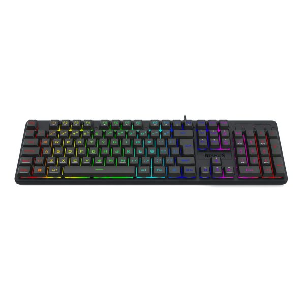 Redragon K521 Netherbane Black RGB LED Gaming Keyboard - Image 4