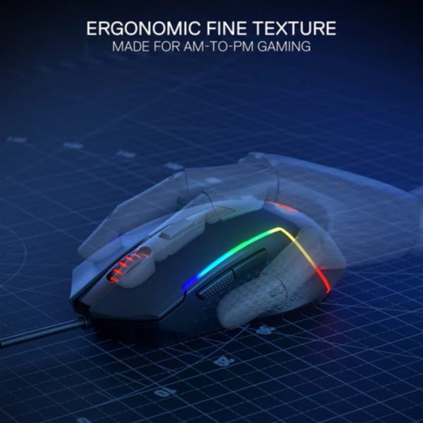 Redragon M616 TRIDENT RGB Gaming Wired Mouse - Image 11