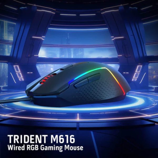 Redragon M616 TRIDENT RGB Gaming Wired Mouse - Image 12