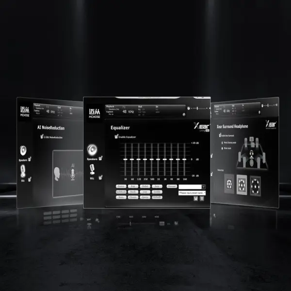MCHOSE V9 Pro Tri-mode Gaming Headset