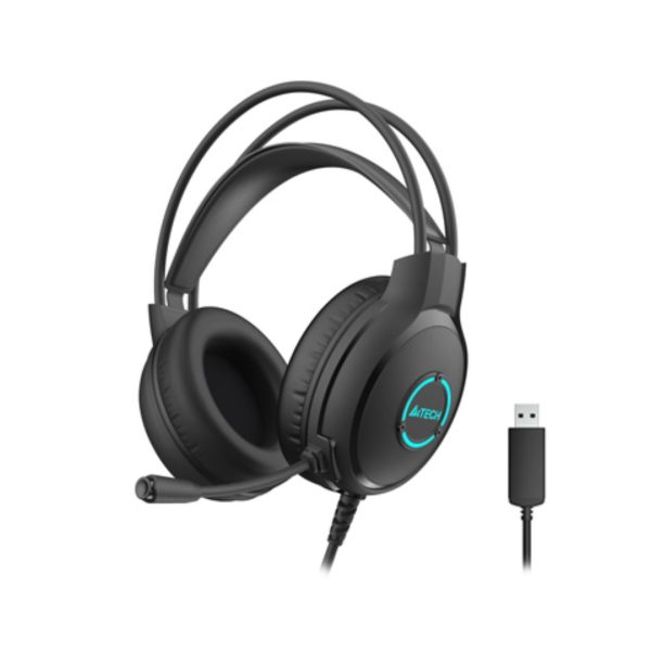 A4TECH Fstyler FH300U LED Backlit Stereo USB Headphone