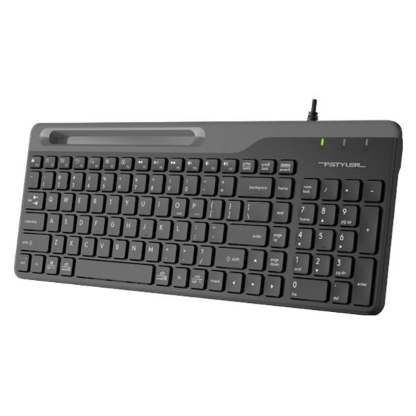 A4TECH FK25 Fstyler Wired Keyboard with Mobile Stand - Image 9