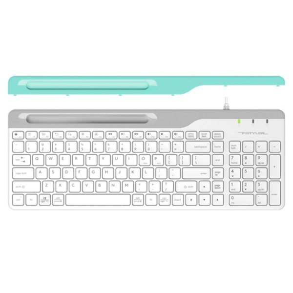 A4TECH FK25 Fstyler Wired Keyboard with Mobile Stand - Image 6