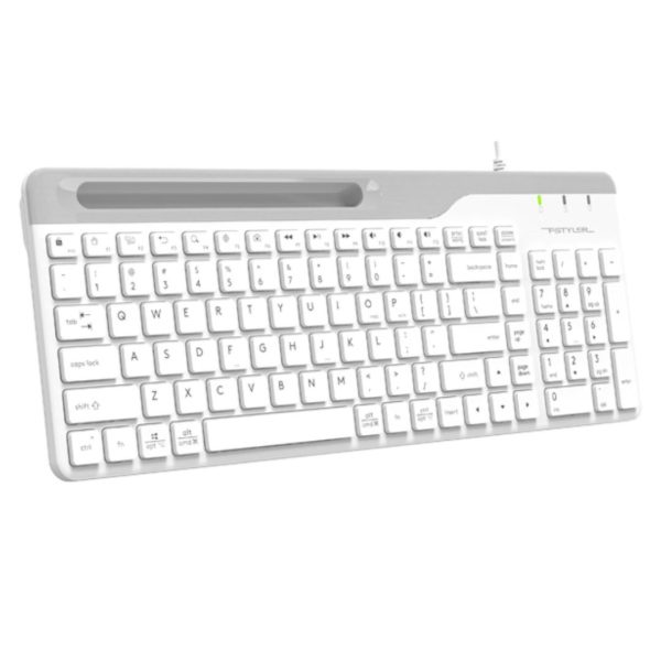 A4TECH FK25 Fstyler Wired Keyboard with Mobile Stand - Image 5