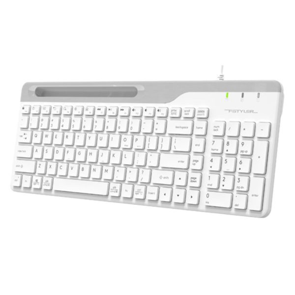 A4TECH FK25 Fstyler Wired Keyboard with Mobile Stand - Image 4