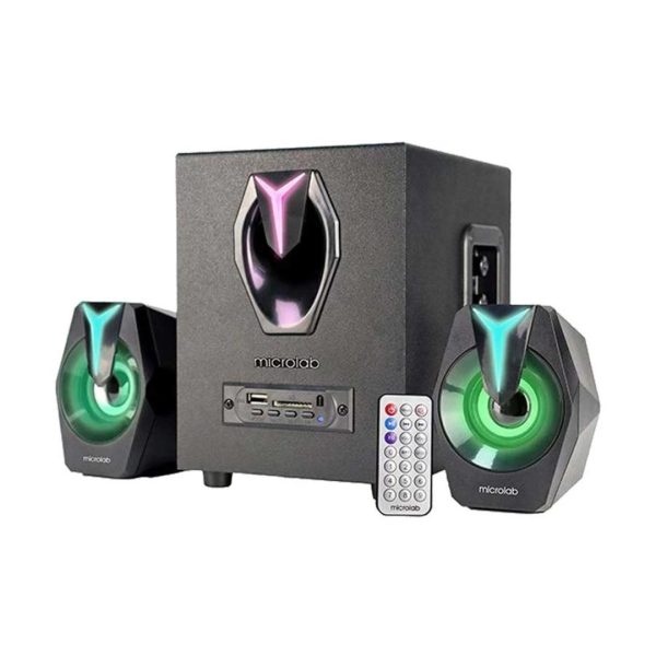 Microlab G100BT 2:1 RGB Bluetooth Gaming Speaker - Image 3