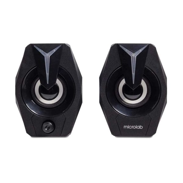 Microlab B26 LED 2:0 Wired Black Gaming Speaker - Image 2