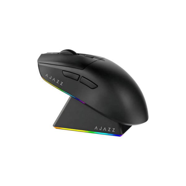 Ajazz AJ139 V2 MC Tri-Mode Wireless Gaming Mouse with Charging Dock