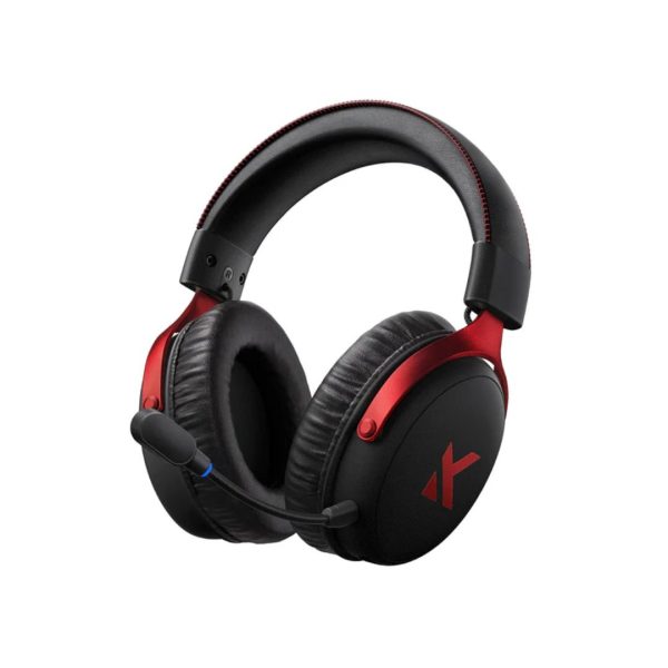 MCHOSE V9 Pro Tri-mode Wireless Gaming Headset, Black-Red