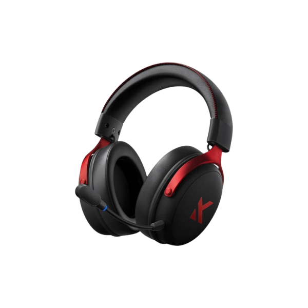 MCHOSE V9 Pro Tri-mode Wireless Gaming Headset, Black-Red - Image 4