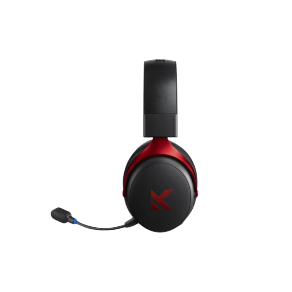 MCHOSE V9 Pro Tri-mode Wireless Gaming Headset, Black-Red - Image 5