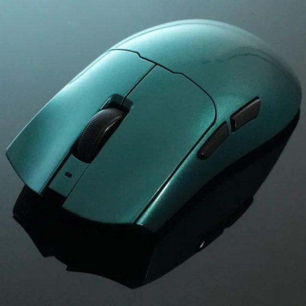 EWEADN S9 Max Tri-Mode Wireless Gaming Mouse, Parrot Green - Image 5