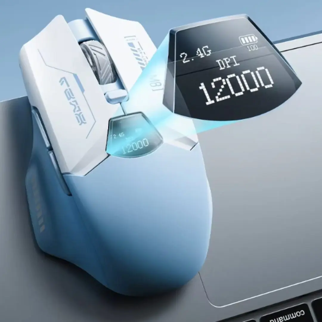 LINGBAO M8 Tri-Mode Wireless Gaming Mouse 6 LINGBAO M8 Tri-Mode Wireless Gaming Mouse - Image 6