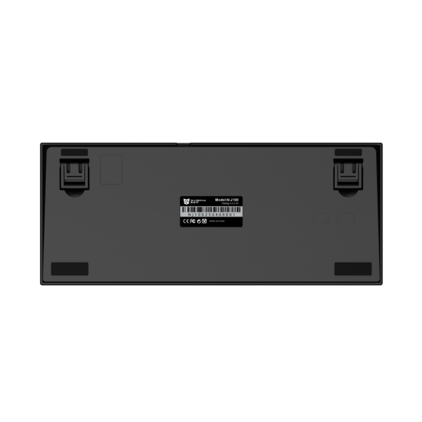 Sunsonny NJ100 Wired RGB Magnetic Switch Mechanical Gaming Keyboard, Black-Orange - Image 6