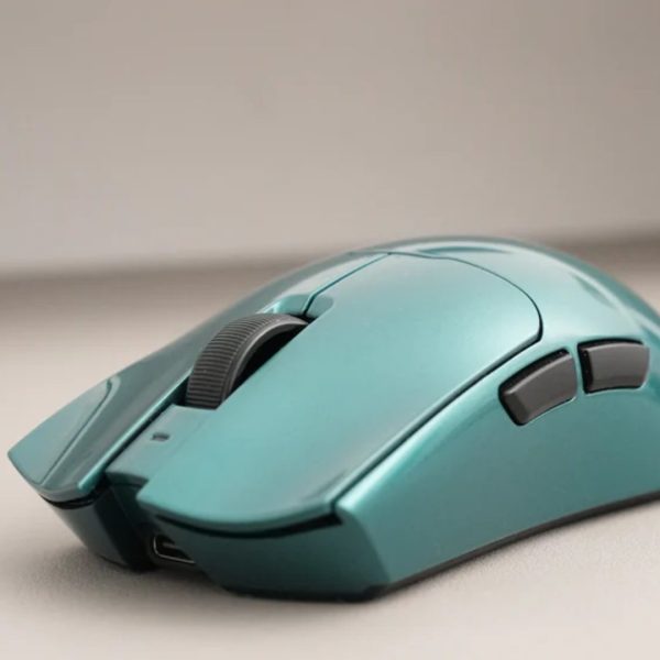 EWEADN S9 Max Tri-Mode Wireless Gaming Mouse, Parrot Green - Image 7
