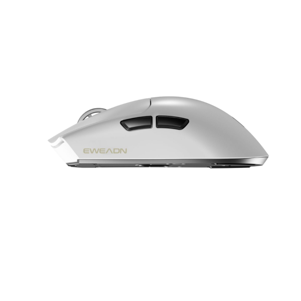 EWEADN S9 Ultra Tri-Mode Wireless Gaming Mouse, White - Image 3