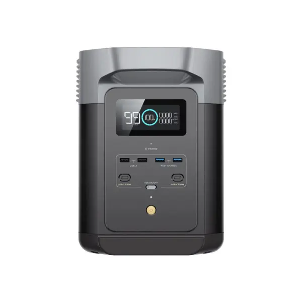 Ecoflow Delta 2 1024Wh 1800W Output Gray Portable Power Station - Vibe ...