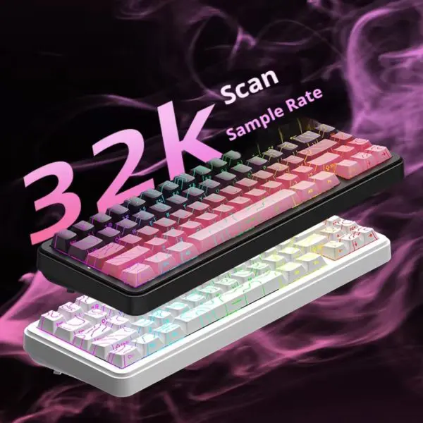 XINMENG Beat65 Wired 8K HZ Low-latency Magnetic Switch Mechanical Keyboard, Night Black 10 XINMENG Beat65 Wired 8K HZ Low-latency Magnetic Switch Mechanical Keyboard, Night Black - Image 10
