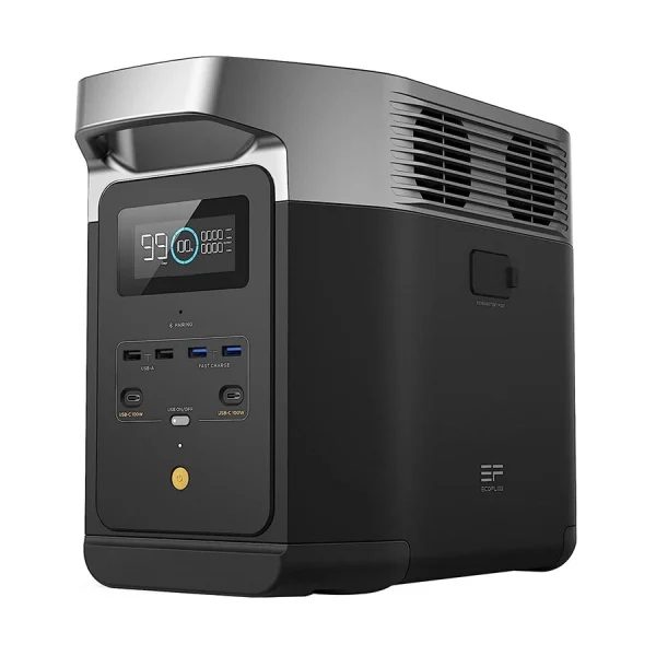 Ecoflow Delta 2 1024Wh 1800W Output Gray Portable Power Station - Image 2