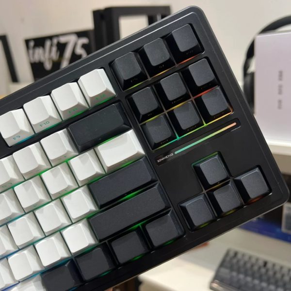 XINMENG M87 Pro V2 Tri-mode RGB Mechanical Keyboard - Image 4