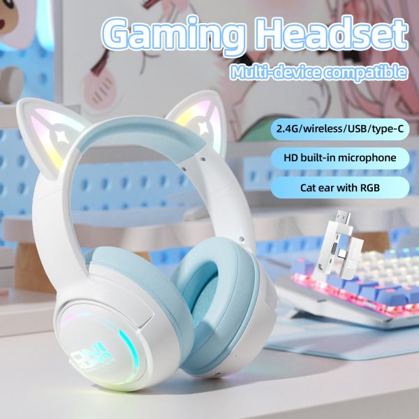 ONIKUMA GT838 Tri-Mode Wireless Gaming Headset - Image 8