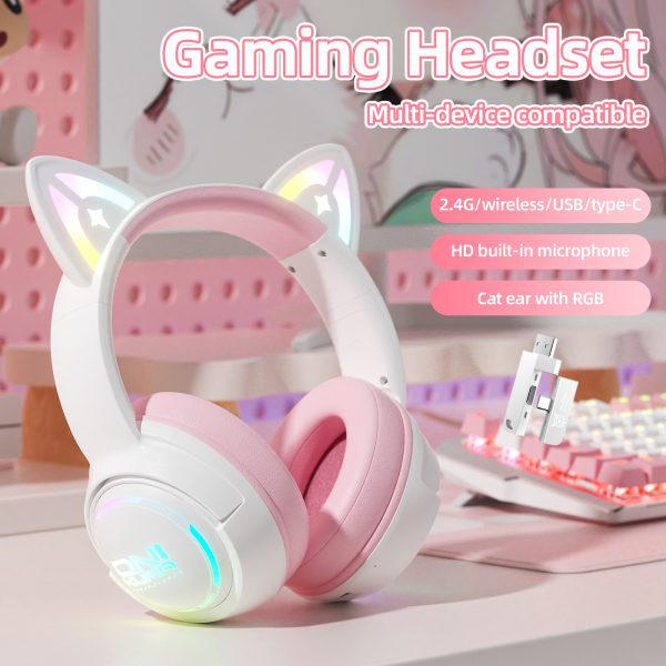 ONIKUMA GT838 Tri-Mode Wireless Gaming Headset - Image 10