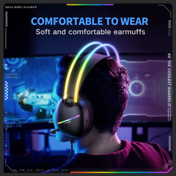 ONIKUMA X33 Wired Gaming Headset - Image 8