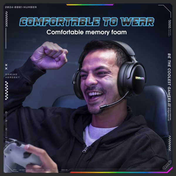 ONIKUMA GT819 Tri-Mode Wireless Gaming Headset - Image 5