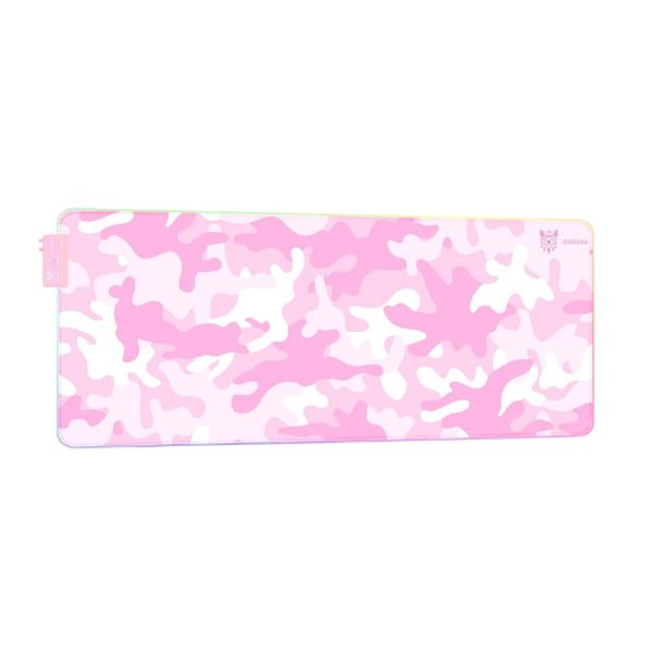Onikuma MP005 RGB Gaming Mousepad Pink