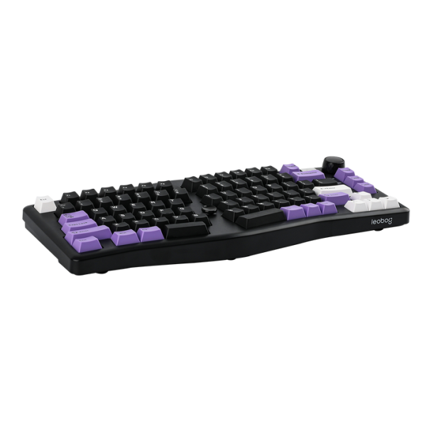 LEOBOG A75 75% Alice Layout Tri-Mode Wireless Magnetic Keyboard, Black - Image 5