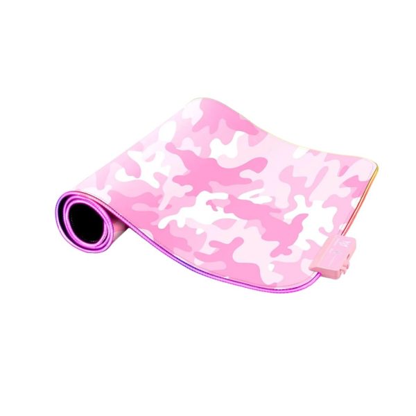 Onikuma MP005 RGB Gaming Mousepad Pink - Image 3
