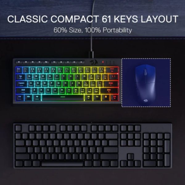 Redragon SHIVA K522 Membrane Gaming Keyboard - Image 10