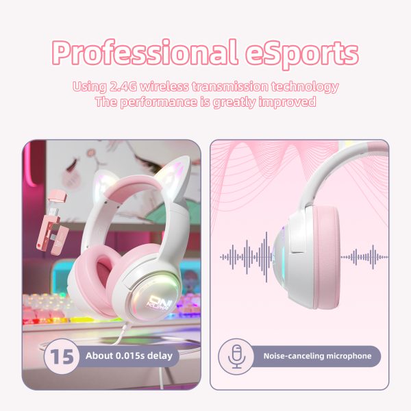 ONIKUMA GT838 Tri-Mode Wireless Gaming Headset - Image 13