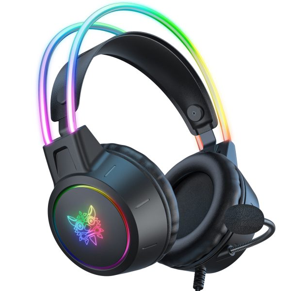 ONIKUMA X15 Pro Wired Gaming Headset, Black - Image 4