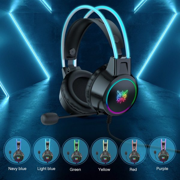 ONIKUMA X15 Pro Wired Gaming Headset, Black - Image 7