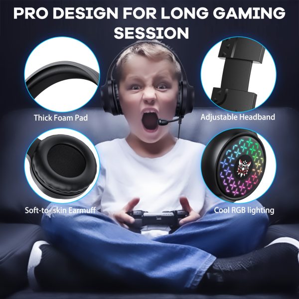ONIKUMA X7 PRO Wired RGB Gaming Headset - Image 6