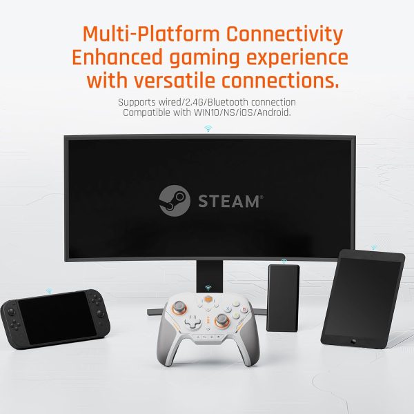 BIGBIG WON BLITZ2 Tri-Mode Wireless Controller with TMR Joysticks - Image 8
